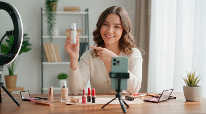 ugc креатор делает обзор